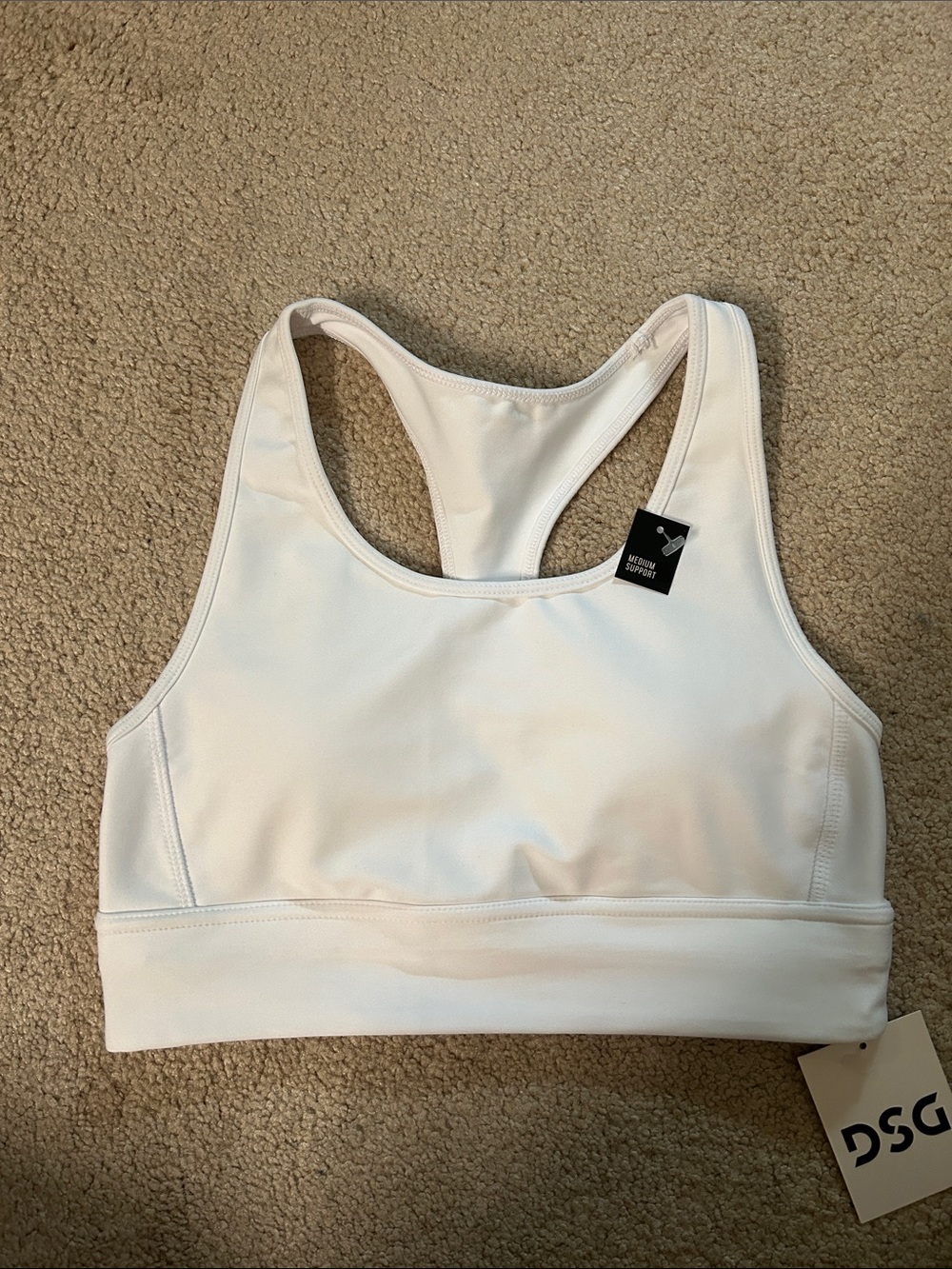 DSG cross back compression bra size S